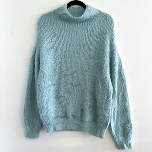 Wilfred Montpellier Sweater (Blue Eyelash Knit)